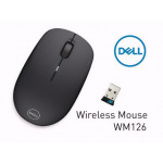 Dell WM126 Wireless Mouse,USB Receiver,1000dp
